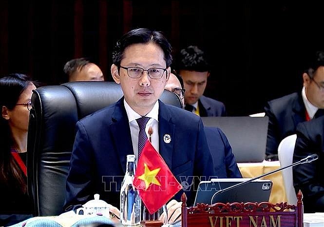 Deputy Foreign Minister Do Hung Viet, head of SOM delegation of Vietnam (Photo: VNA)