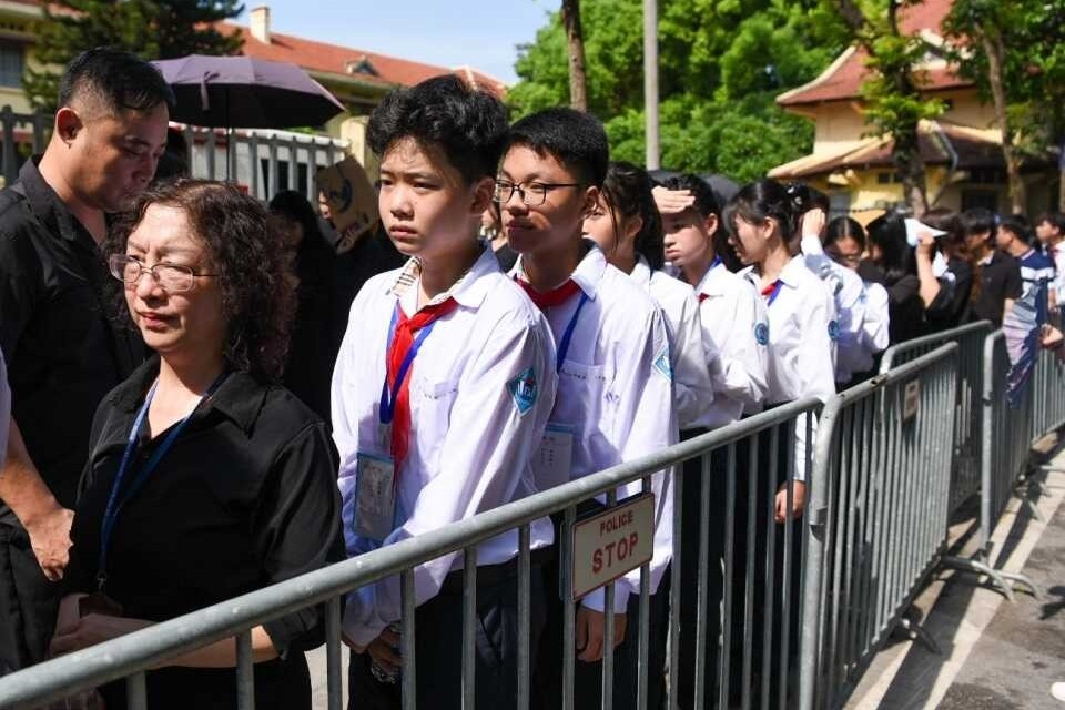 Endless Streams Of People Mourn General Secretary Nguyen Phu Trong