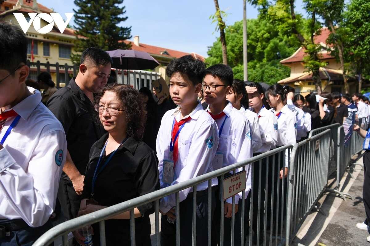 Endless Streams Of People Mourn General Secretary Nguyen Phu Trong