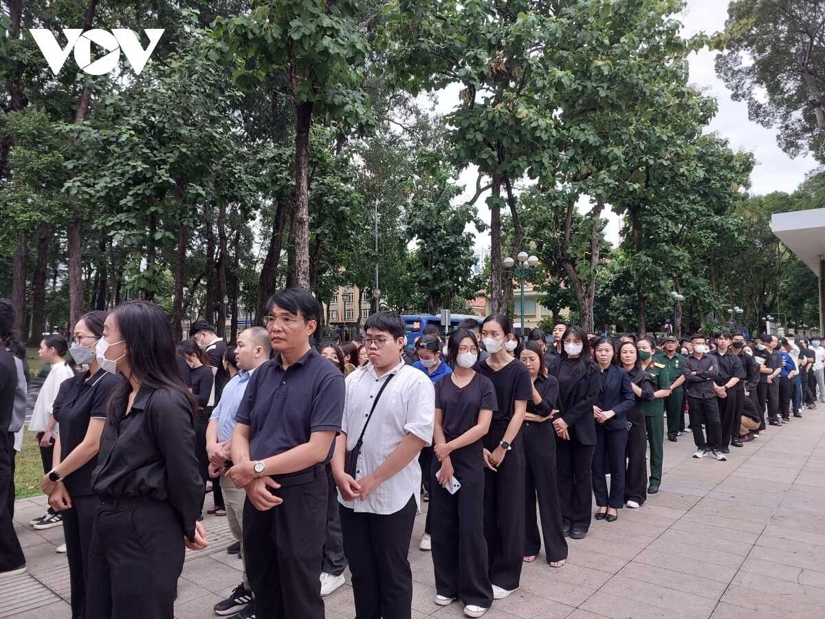 Endless Streams Of People Mourn General Secretary Nguyen Phu Trong