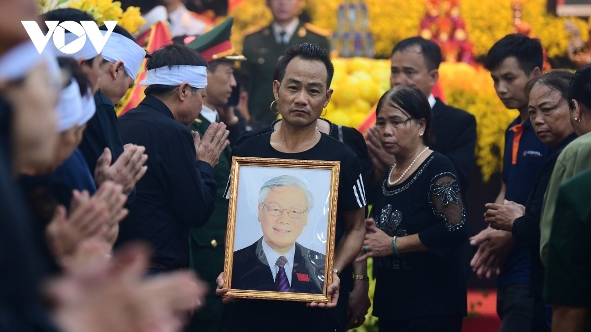 Endless Streams Of People Mourn General Secretary Nguyen Phu Trong