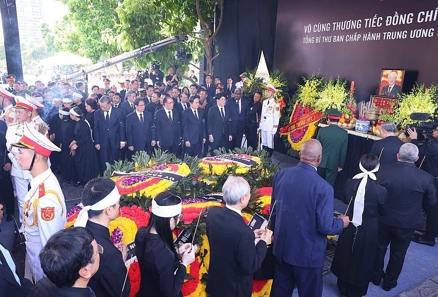 Burial Ceremony for Party General Secretary Nguyen Phu Trong