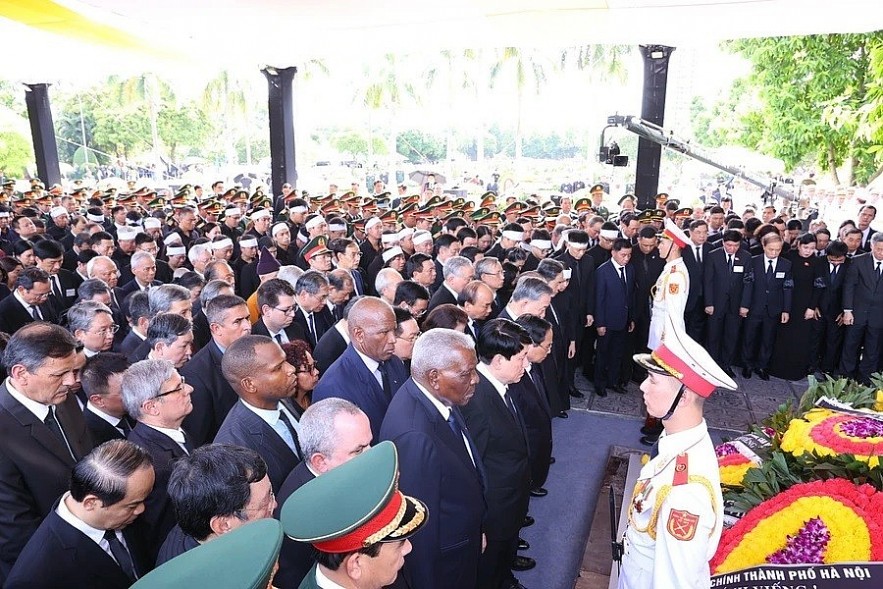 Burial Ceremony for Party General Secretary Nguyen Phu Trong