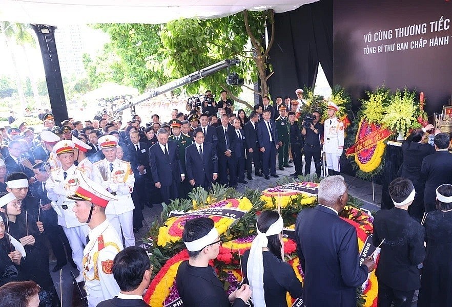 Burial Ceremony for Party General Secretary Nguyen Phu Trong