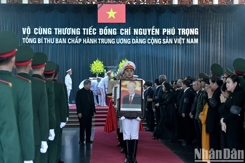 hundreds of peoples organizations worldwide sent condolences over general secretary nguyen phu trong passing