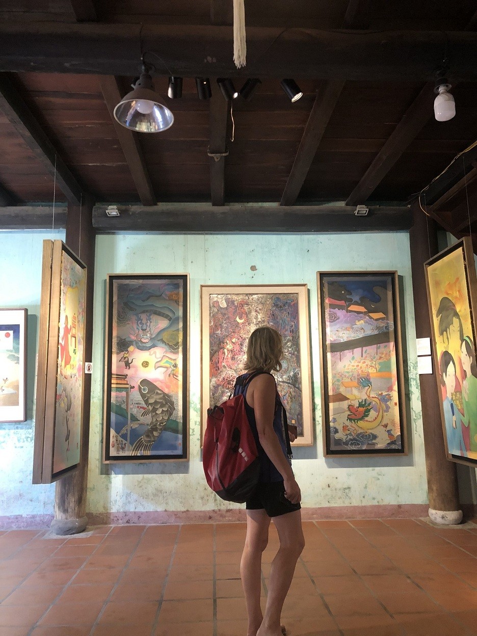 Special Folk Art Underways at 20th Hoi An-Japan Cultural Exchange