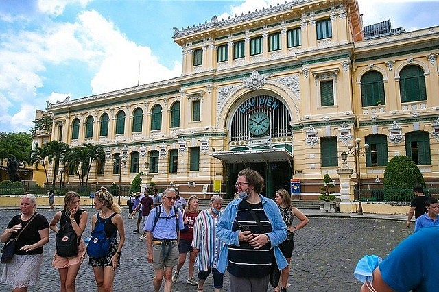 Saigon Central Post Office in HCMC. Photo: VGP