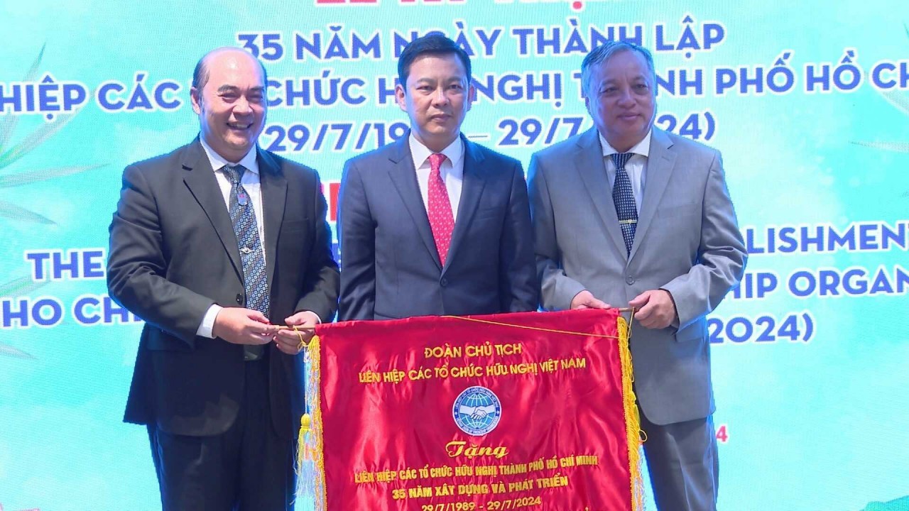 Celebrating 35 Years of Ho Chi Minh City Union Of Friendship Organizations