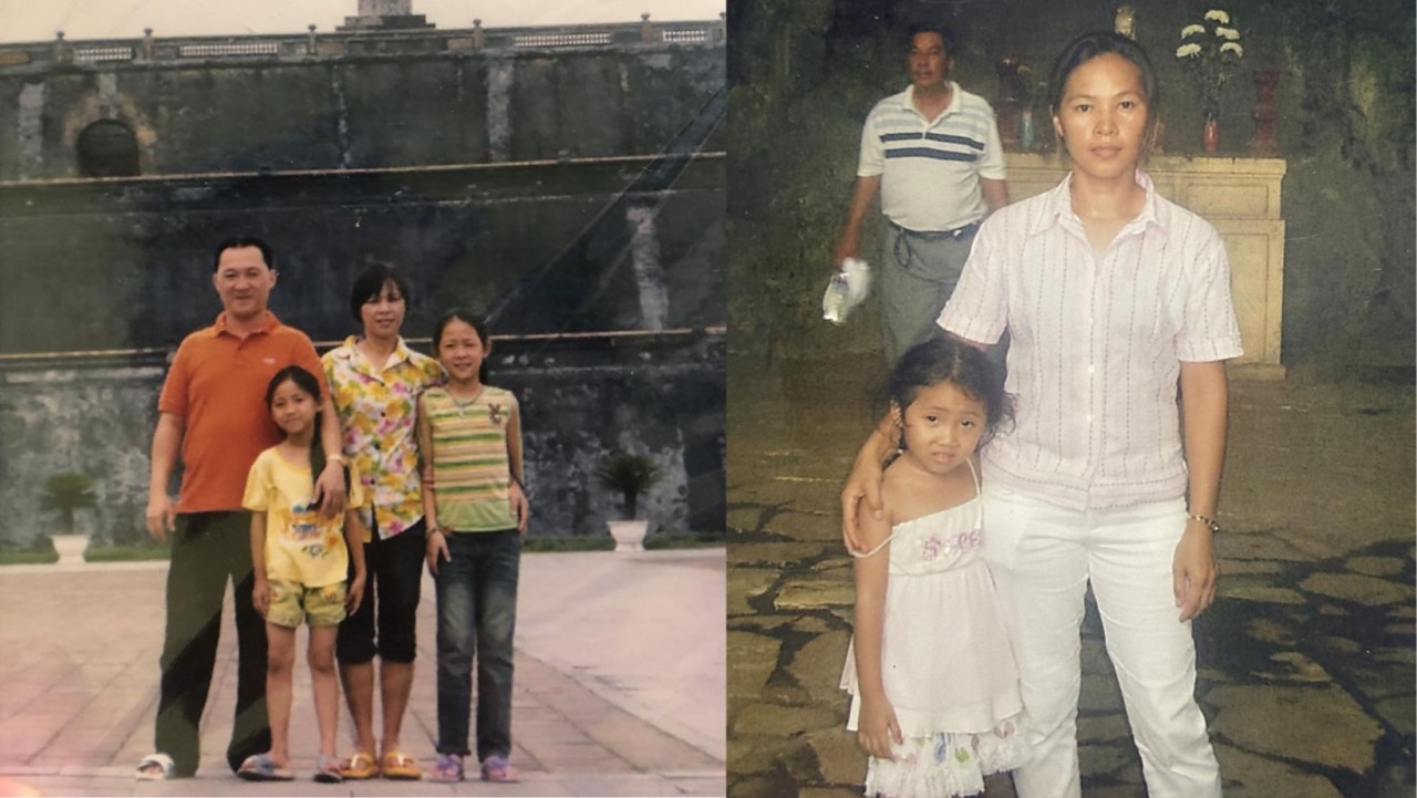 Family memories captured during Southida's travels in Vietnam. (Photo courtesy of Southida Tanphanith) 