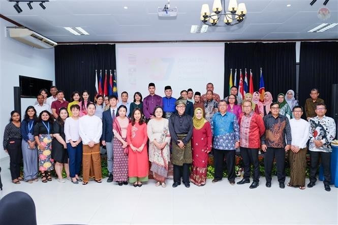 Countries Hold ASEAN's 57th Founding Anniversary Celebration in Sri Lanka