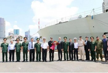 Royal Canadian Navy Ship Visits Vietnam