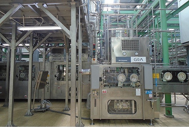 aseptic cold filling line developed by GEA at Tan Hiep Phat Group.