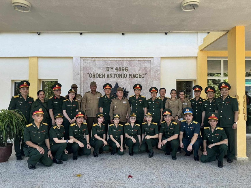 Successful Exchange Program Fortifies Vietnam-Cuba Military Relationship