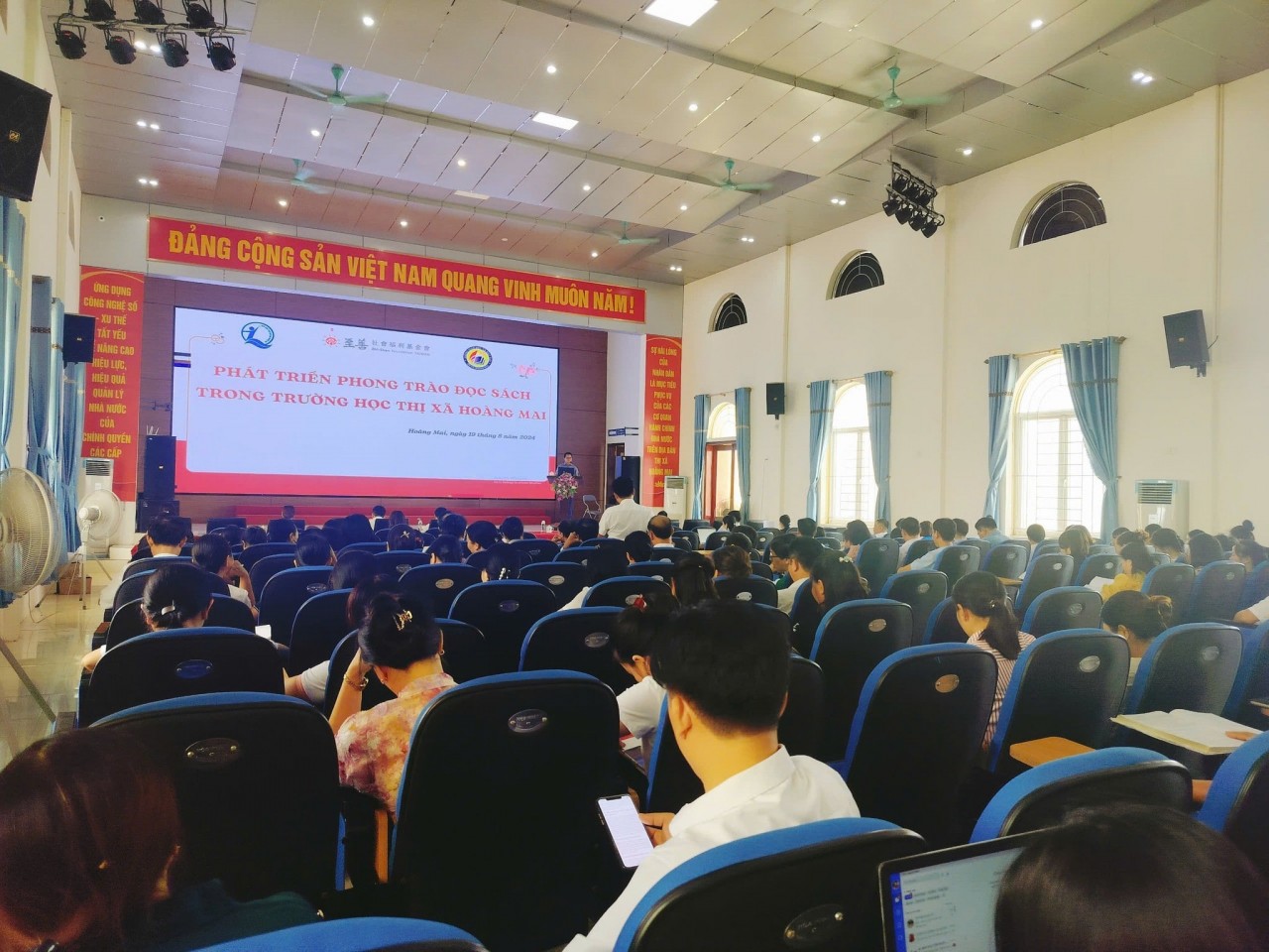 Nearly 200 participants attended the training session. (Photo: Zhi Shan Foundation)