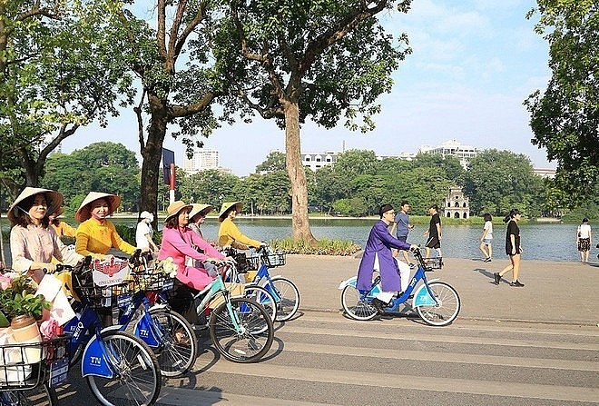 Ao Dai parade will be held on September 1 to celebrate National Day. (Photo: anninhthudo.vn)