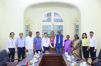 VUFO President Welcomes General Secretary of Communist Party of India