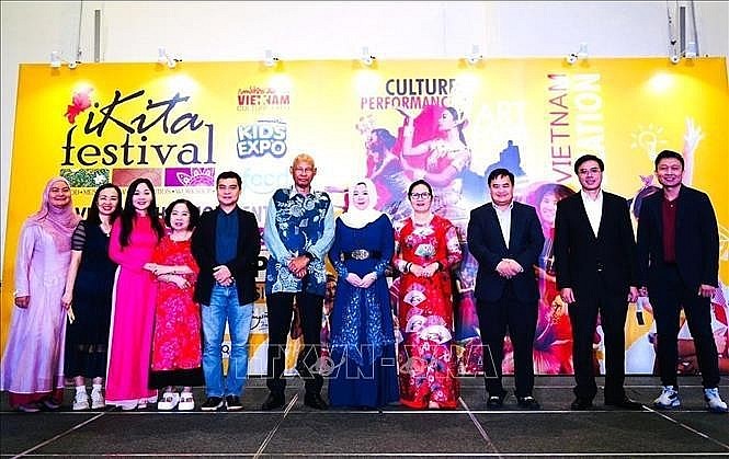 At the event to popularise Vietnamese culture in Malaysia (Photo: VNA)