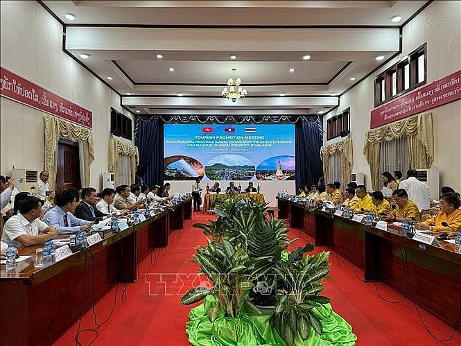 An overview of tourism promotion meeting (Photo: VNA)