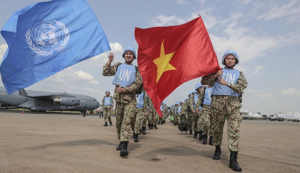 Vietnam actively participates in UN peacekeeping forces. (Photo: peacekeeping.un.org) 