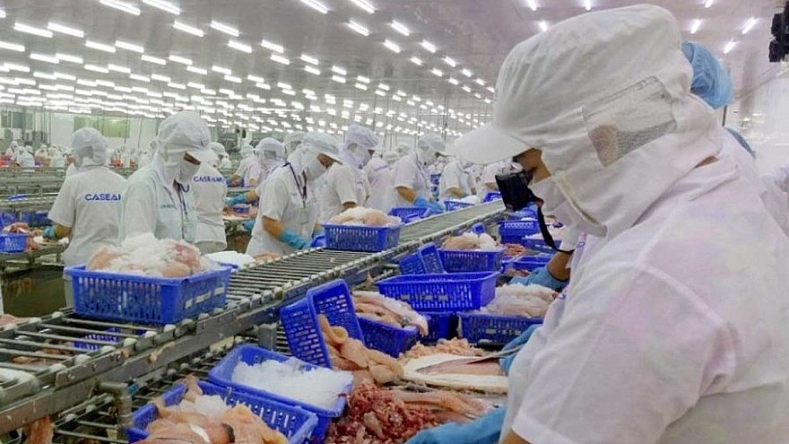 Seafood is one of Vietnam's major products exported to the US market.