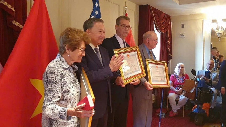 Vietnam Awards Friendship Order to American Poets