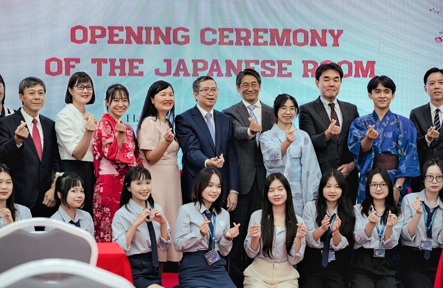 New Monument  for Vietnam - Japan Educational Cooperation