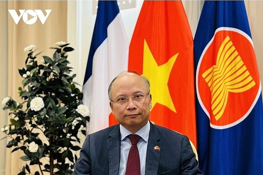 Vietnamese Ambassador to France Dinh Toan Thang.