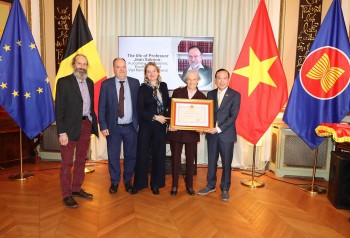 Late Belgian Int'l Law Scholar Jean Salmon Honored by Vietnam