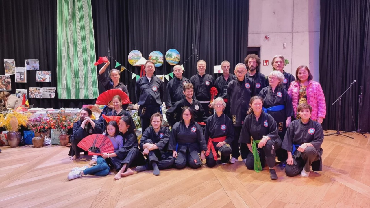 Thuy Phap, a Vietnamese martial art founded in Belgium. (Photo: IVB - Intercultureel Centrum Vietnam en Pacific in Brussel)