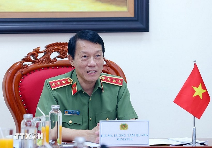 Vietnamese Minister of Public Security Sen. Lieut. Gen. Luong Tam Quang (Photo: VNA)