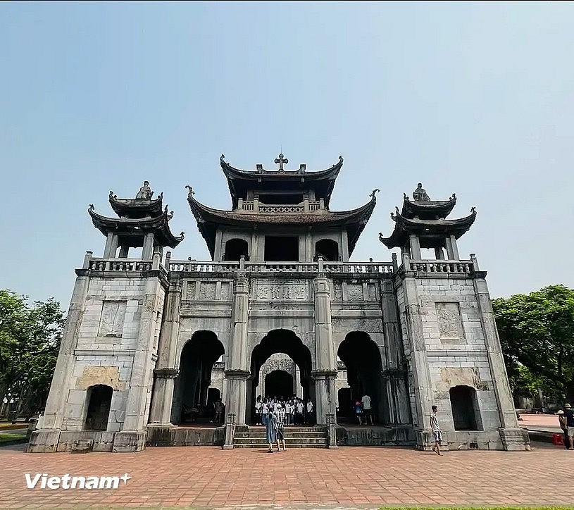 The Phat Diem Stone Church in Ninh Binh province. (Photo: VNA)