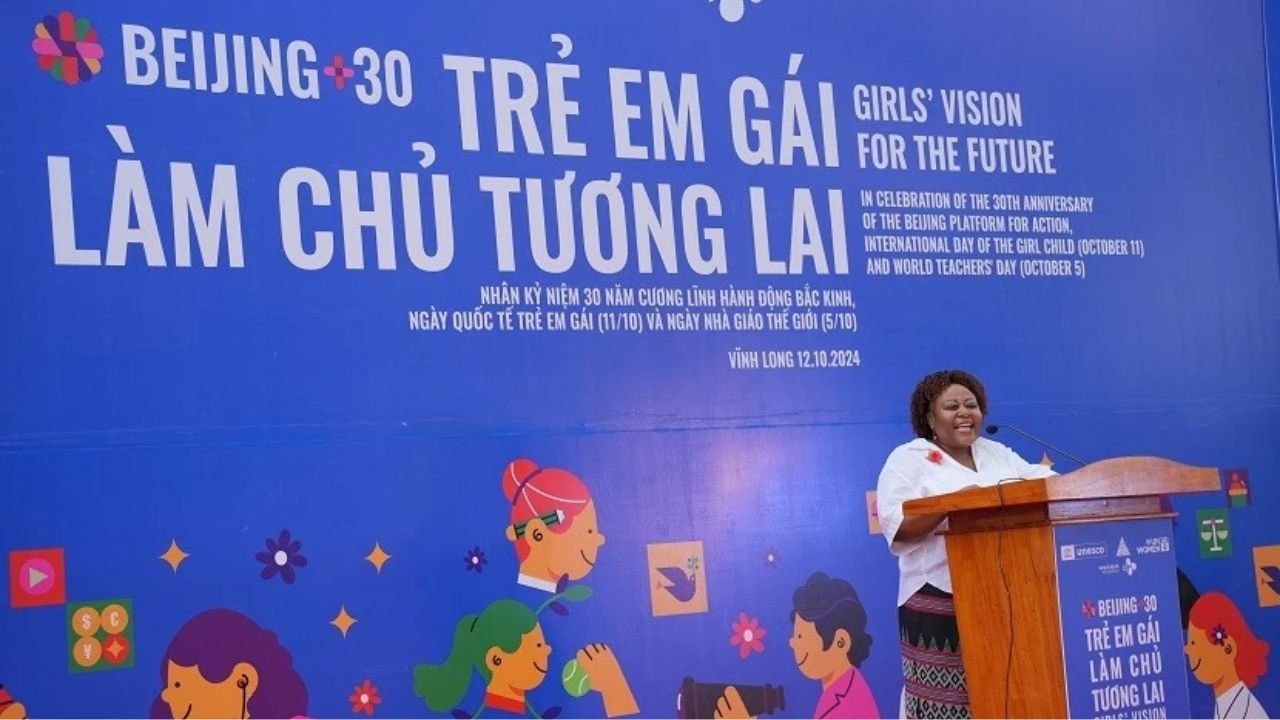 Celebrating Girls’ Vision for the Future in Vinh Long