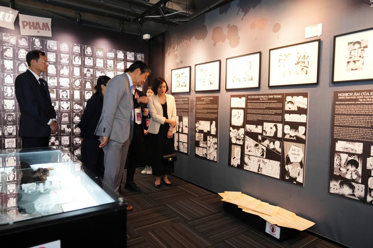 Exhibition to Commemorate 30 Years of Japan Famous Comic Series held in Hanoi