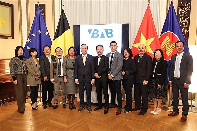 Launching Ceremony of Vietnam Business Association in Belgium Takes Place in Brussel