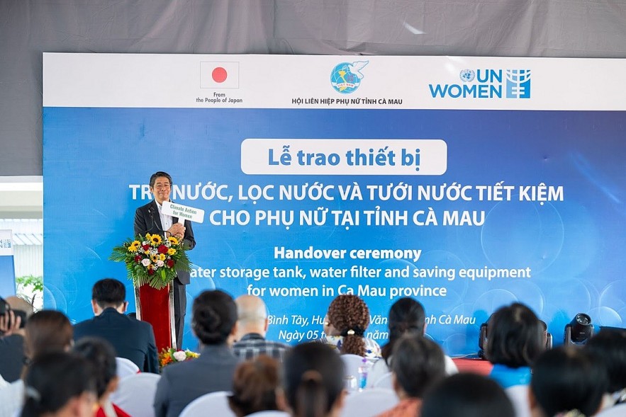 UN Women and Japan Support Women Facing Drought and Saltwater Intrusion in South Vietnam