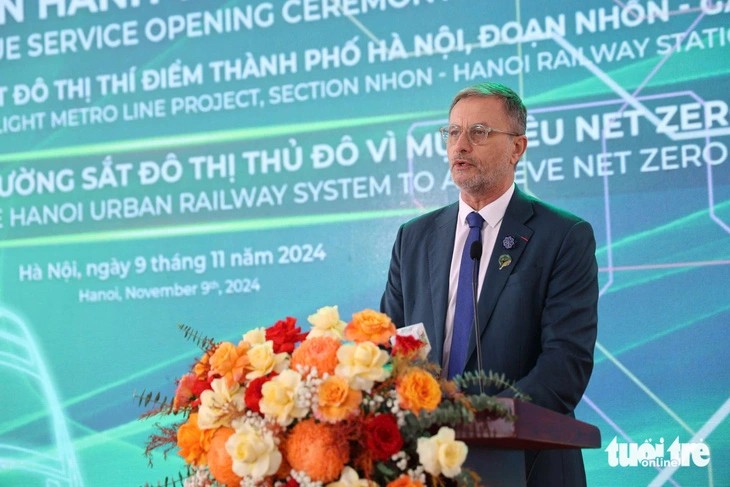 French Ambassador Pledges Support for Vietnam's North-South Railway