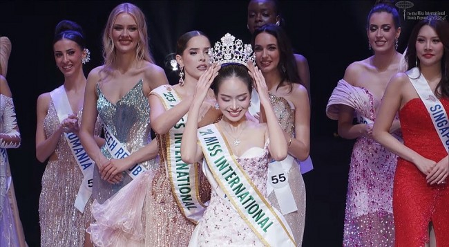 Vietnam Representative Crowned Miss International 2024