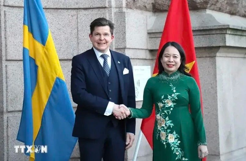 Vice State President Busy in Official Visit to Sweden