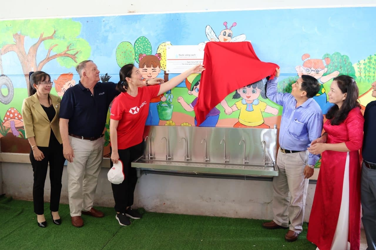 Clean Water Filtration Systems Donated to Support Children in Ben Tre Province