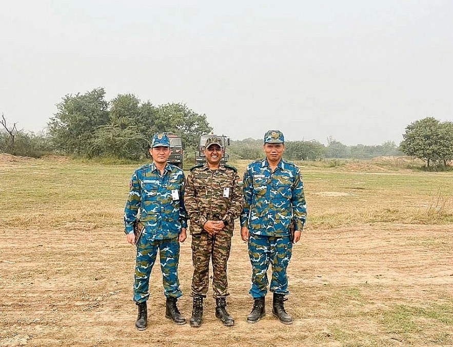 Vietnam, India Hold First Joint Peacekeeping Exercise