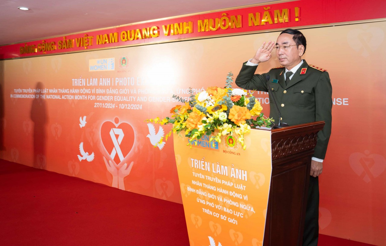 Senior Lieutenant General Tran Quoc To, Deputy Minister of Public Security