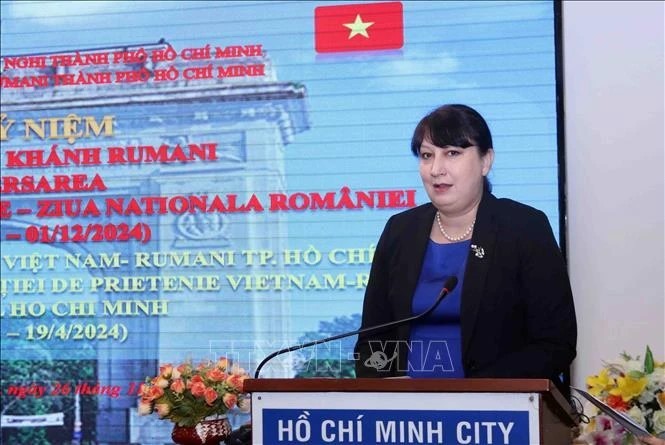 Romania's National Day Celebration Ceremony Takes Place in Ho Chi Minh City