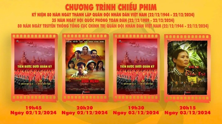 Four documentaries produced by the People's Army Cinema will be shown during the week. (Photo: Organizing Committee)