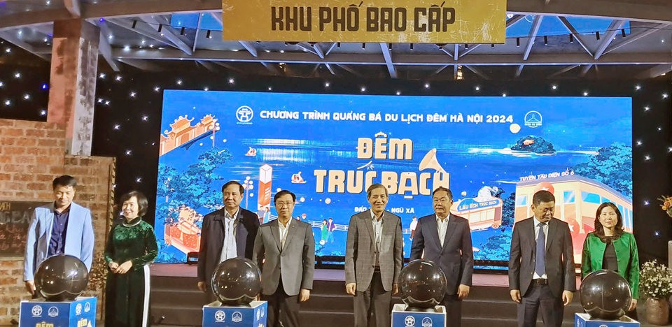 Opening of Hanoi Night Tourism Promotion Program 2024