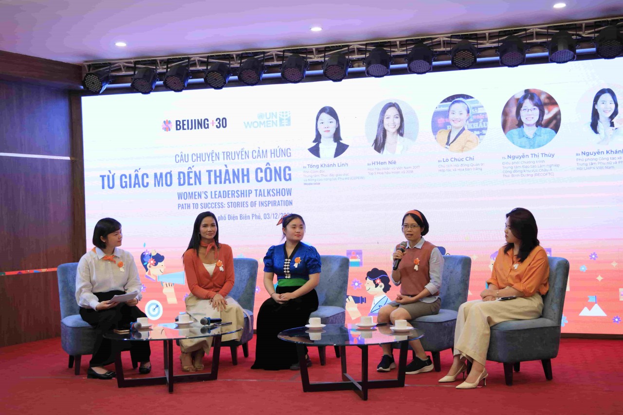 over 150 young people, including students, gathered in Dien Bien Phu City to share stories of success and explore initiatives aimed at promoting gender equality and female leadership. The event placed a special emphasis on empowering women from ethnic minority groups in northern Vietnam.