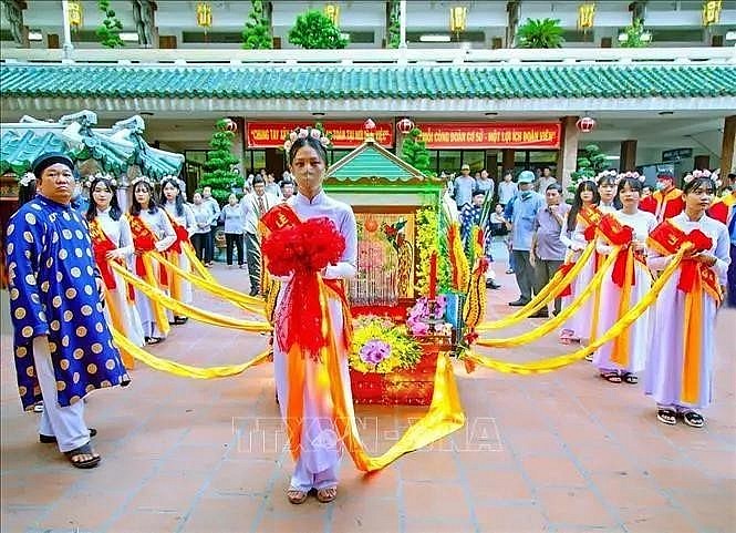 The Ba Chua Xu (Holy Mother of the Realm) Festival on Mount Sam in the Mekong Delta province of An Giang. (Photo: VNA)