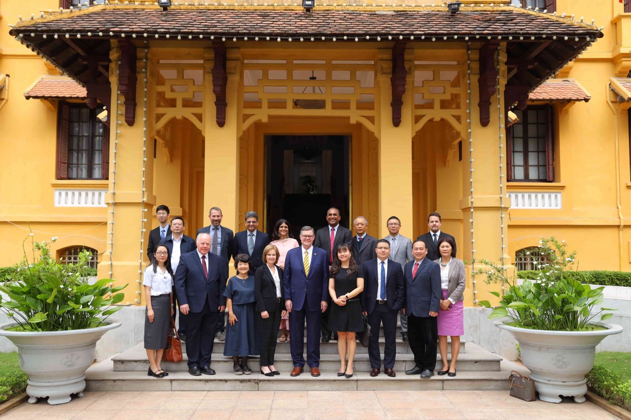 Delegation of the Global Collaborative Community Meets with Vietnamese Ministry of Foreign Affairs