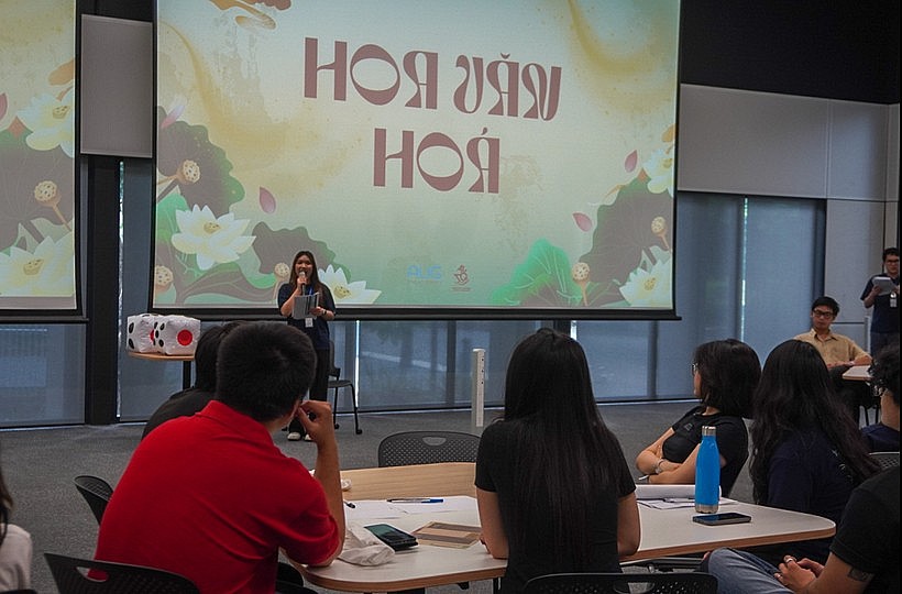 An event is organised by the Association of Vietnamese Students in Queensland (AVSQ). (Photo: The Courtesy of the association)