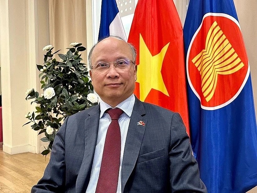 Vietnamese Ambassador to France Dinh Toan Thang (Photo: VNA)