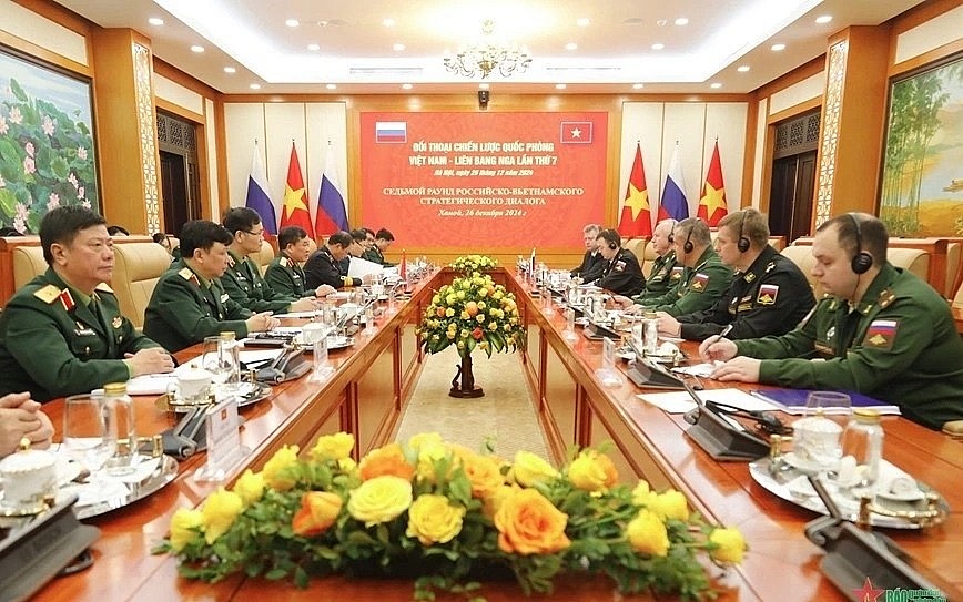 At the 7th Vietnam - Russia Defence Strategy Dialogue  (Photo: qdnd.vn)